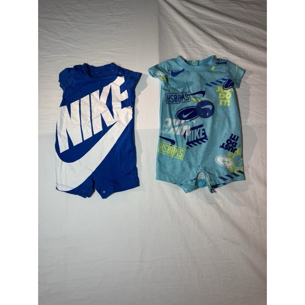 Nike Boys Newborn Infant One Piece Bodysuit Size 0-3 Month